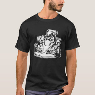 Go Kart Racer Race  Karting T-Shirt