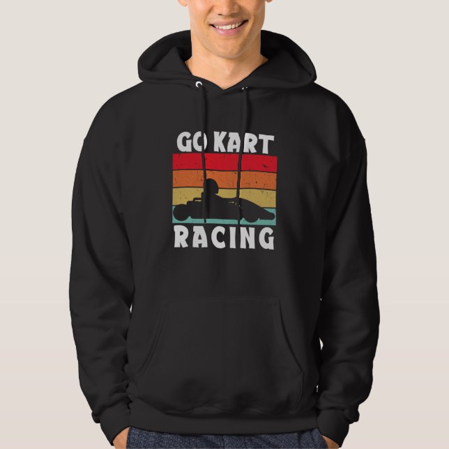 Go Kart Racing  1 Hoodie (Front)