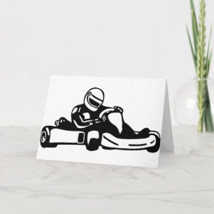 Go Kart Racing Card