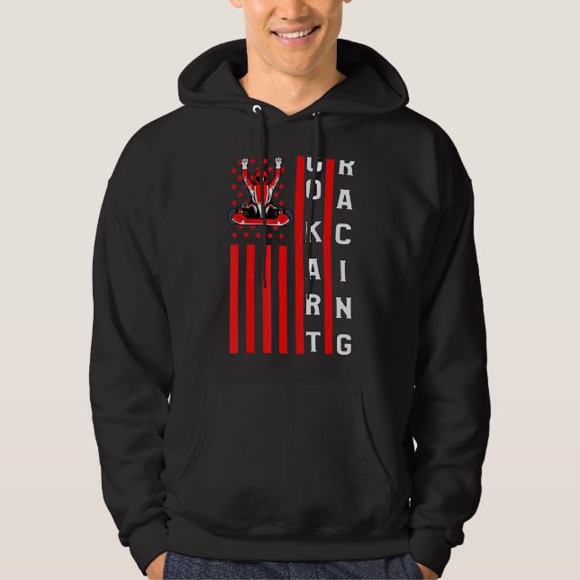 Go Kart Racing Hoodie (Front)