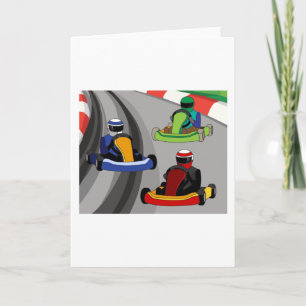 Go-Kart Racing Kart Race Kartor Card