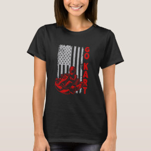 Go Kart Racing Karting Driver Enthusiast Carting R T-Shirt