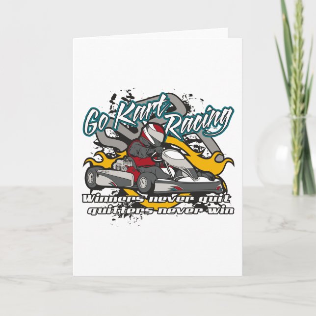 Go Kart Winners Card (Front)