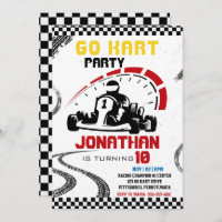 Go-Karting Themed Birthday Party