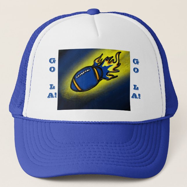 GO LA!  TRUCKER HAT (Front)