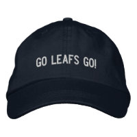 GO LEAFS GO! Navy Adjustable Cap