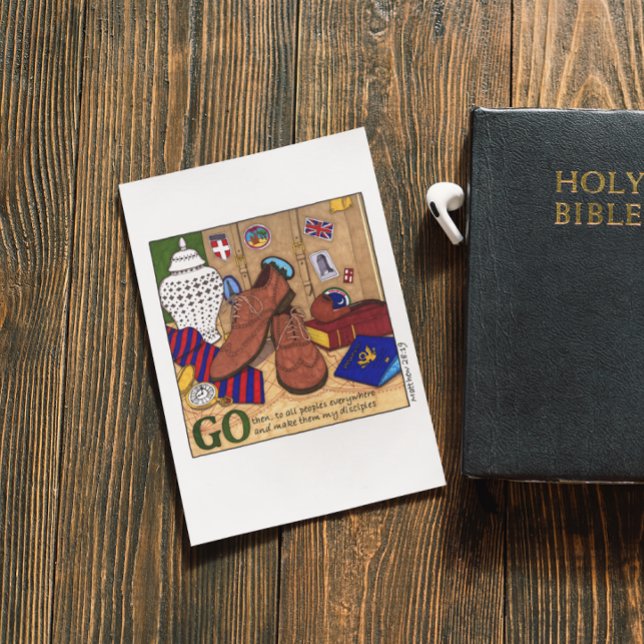 Go Make Disciples Pastor Appreciation Card (Creator Uploaded)