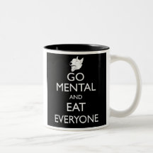 Go Mental Bull Terrier Mug