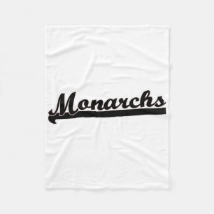 Go Monarchs Soccer Softll Sell Sketll Tll Cheer Fleece Blanket