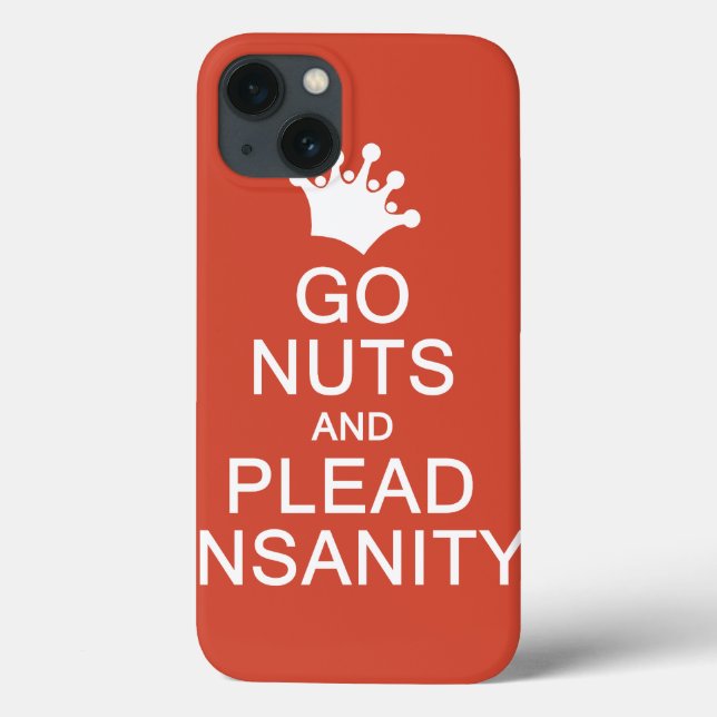 GO NUTS custom colour iPad cases (Back)