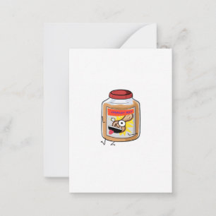 Go Nuts, peanut butter themed Card