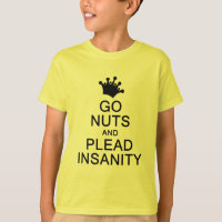 GO NUTS shirt - choose style & colour