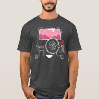 Go Offroad With Your Friends Aesthetic Art Of retr T-Shirt