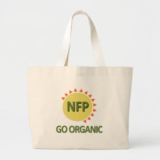 Go Organic, Practice NFP Large Tote Bag