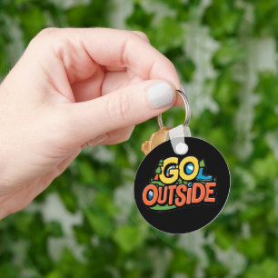 Go Outside Adventure Key Ring