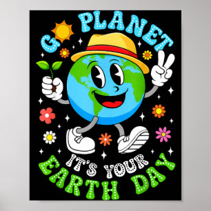 Go planet earth day environment earth day 2026 poster