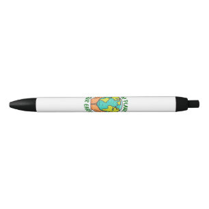 Go Planet It's Your Earth Day 2025 Black Ink Pen