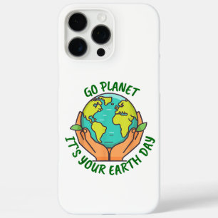 Go Planet It's Your Earth Day 2025 Men Women iPhone 16 Pro Max Case