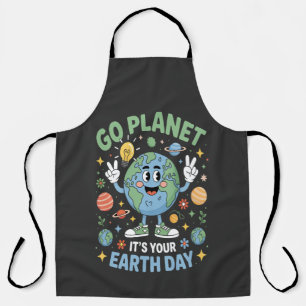 Go Planet Its Your Earth Day Apron