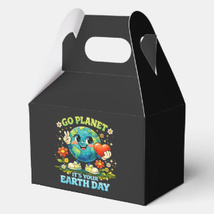  Go Planet It's Your Earth Day green Favour Box