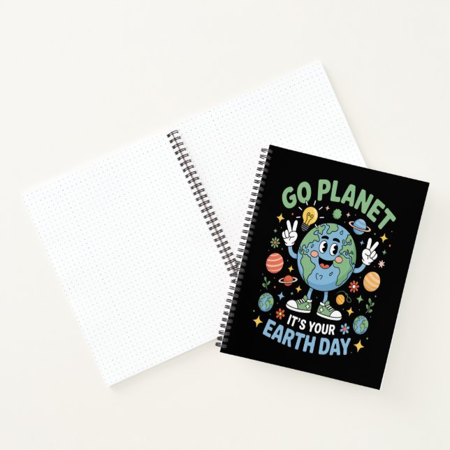 Go Planet Its Your Earth Day Notebook (Inside)
