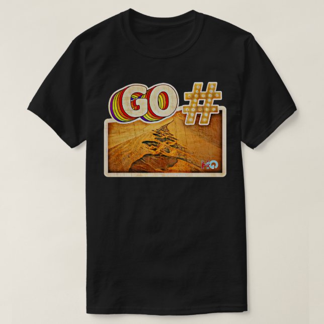 Go Pound Sand Hipster Golf T-Shirt (Design Front)