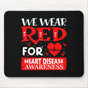 Go Red American Heart Disease Awareness In Februar Mouse Pad
