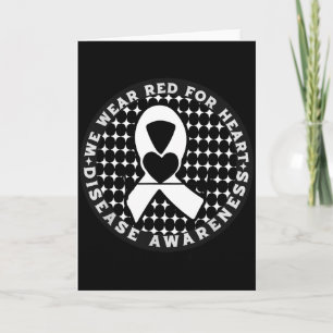 Go Red - American Heart Health Month Awareness In  Card