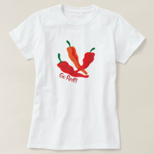 Go Red!!! Chile Peppers T-Shirt