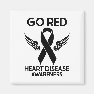 Go Red For Heart Disease Awareness We Wear Red In Magnet
