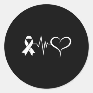 Go Red For Women American Heart Disease Awareness Classic Round Sticker