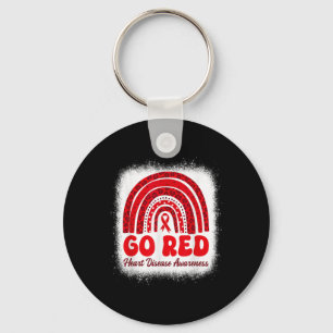 Go Red For Women American Heart Disease Awareness Key Ring