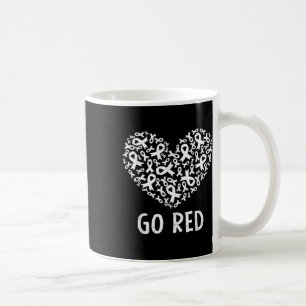 Go Red For Women American Heart Disease Month Awar Coffee Mug
