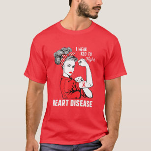 Go Red For Womens Heart Disease Awareness Month Le T-Shirt