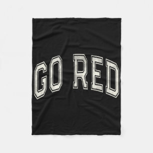 Go Red Summer Camp Team Competition Colour Event W Fleece Blanket