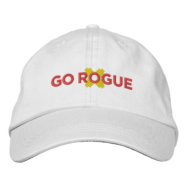 Go Rogue Embriodered Baseball Hat (Front)