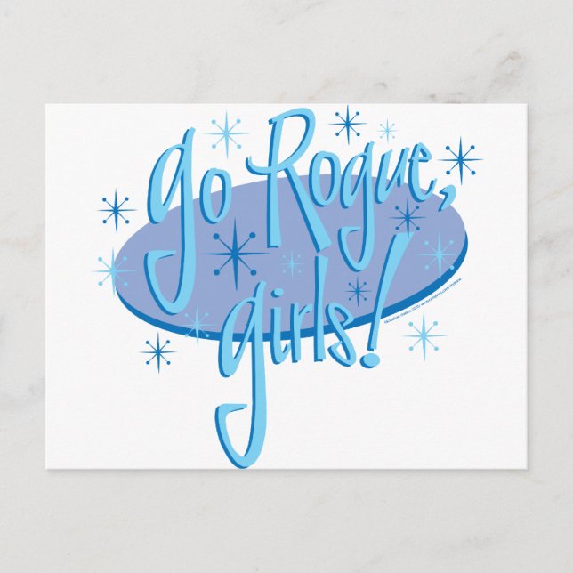 go-rogue-girls postcard (Front)