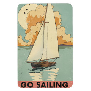 Go Sailing Magnet