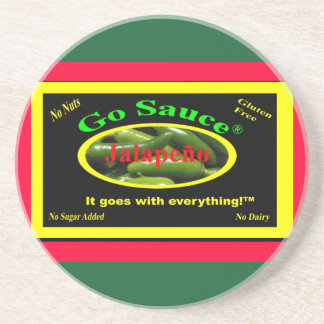 Go Sauce soft coaster