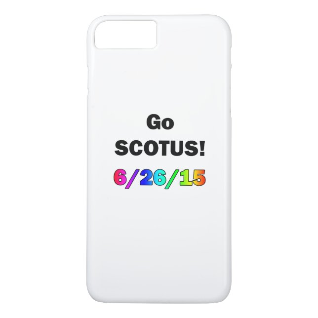 Go SCOTUS Case-Mate iPhone Case (Back)