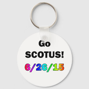 Go SCOTUS Key Ring