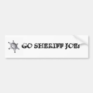 GO SHERIFF JOE! BUMPER STICKER