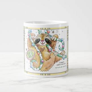 Go! Sloth Large Coffee Mug