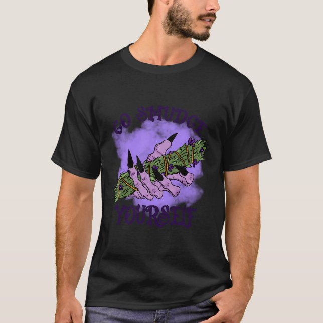Go Smudge Yourself Smudging T-Shirt (Front)