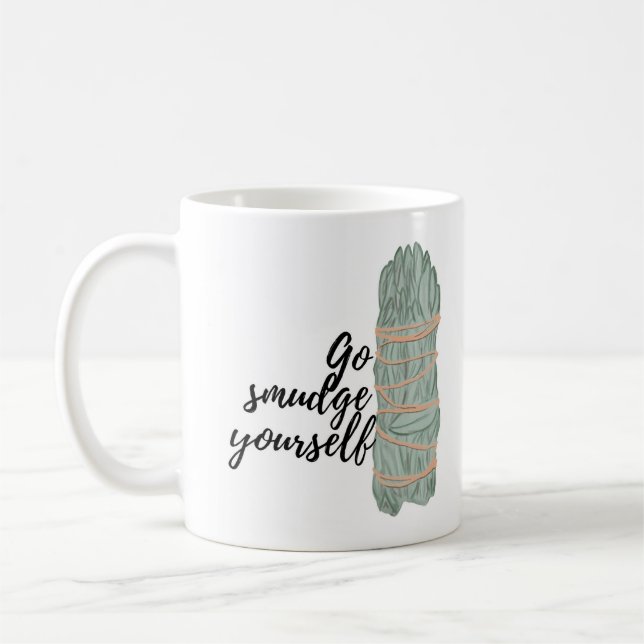 Go Smuge Yourself Coffee Mug (Left)