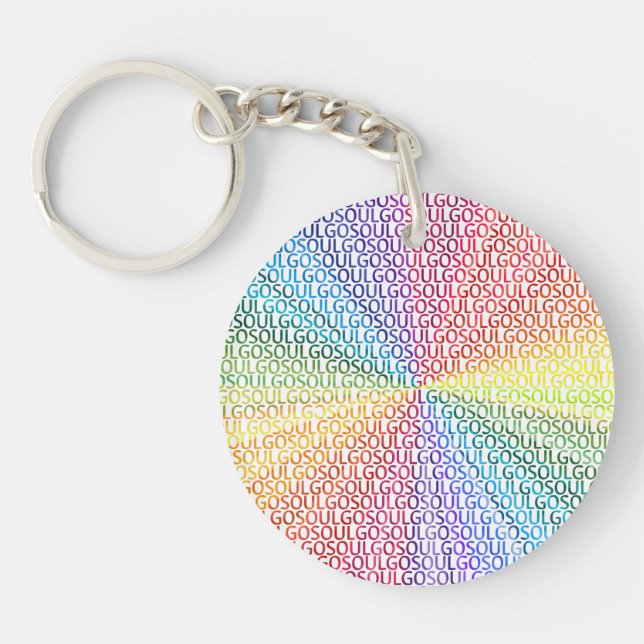 Go Soul! Key Ring (Front)
