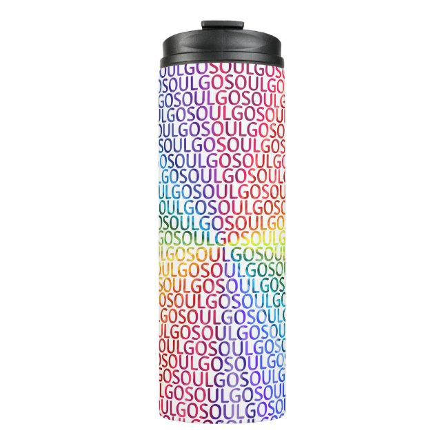 Go Soul! Thermal Tumbler (Front)