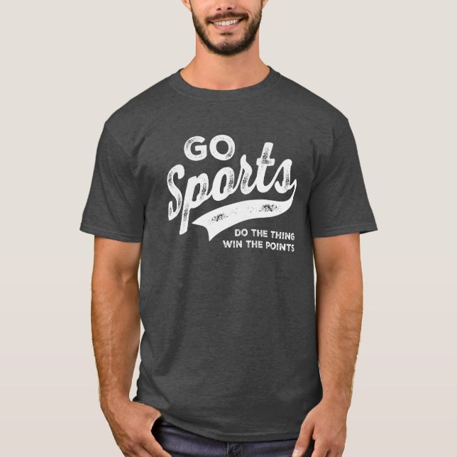Go Sports - Do The Thing Win The Points T-Shirt (Front)
