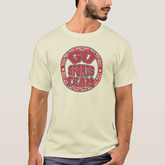 Go Sports Team T-Shirt (Front)