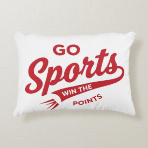 Go Sports Win the Points Decorative Cushion